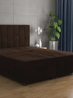 Postel VIKI 140x200 hnědá Rychlé Dodání