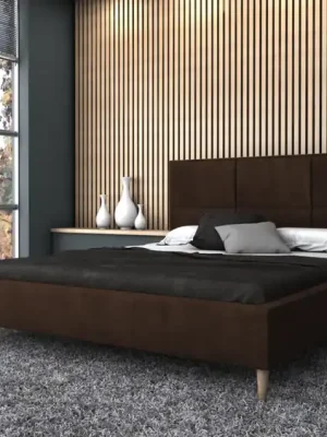 Vrácení Zdarma Postel SAND 140x200 hnědá