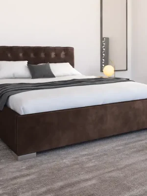 Jen Po Omezenou Doba Postel GATTO II. 180x200 hnědá