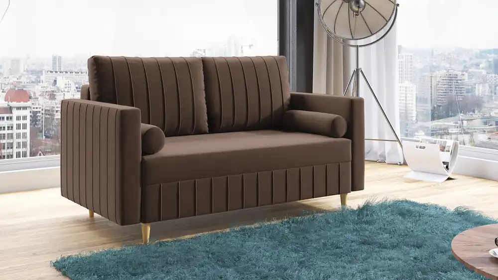 Nejlepší Cena Pohovka RUFUS hnědá - DREAM VELVET 202.37