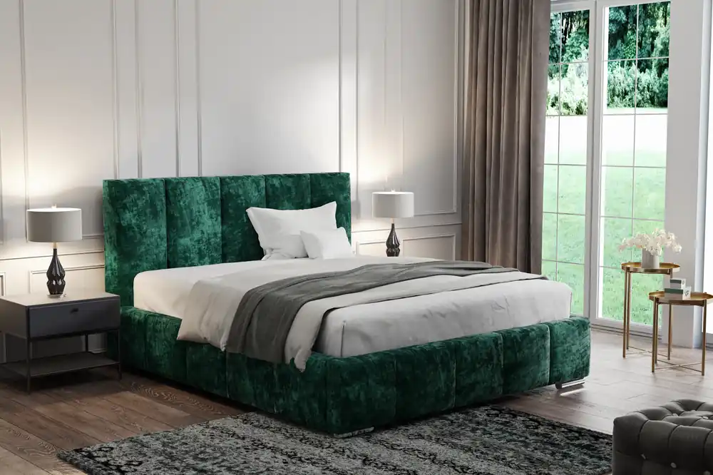 Autentický Postel MODEL 09 200x200 zelená - EUREKA 2122