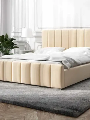 Postel MODEL 12 140x200 béžová - MAGIC VELVET 2250 Nová Kolekce