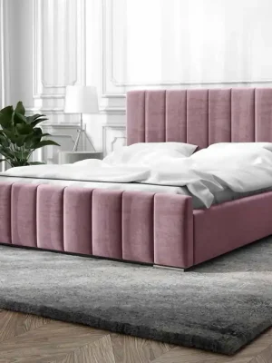 Postel MODEL 12 140x200 růžová - MAGIC VELVET 2258 Expresní Doručení