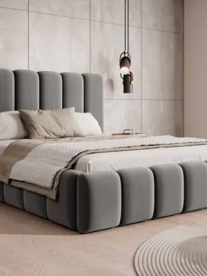 Postel MODEL 14 140x200 šedá - MONOLITH 85 Akční Nabídka