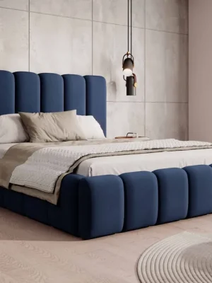 Postel MODEL 14 160x200 modrá - MAGIC VELVET 2216 Odeslání Ihned