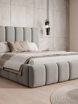 Postel MODEL 14 180x200 světlešedá - MAGIC VELVET 2240 Poslední Šance