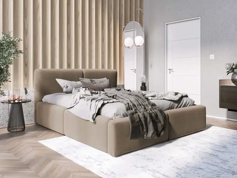 Postel MODEL 18 140x200 světlehnědá - OTTAWA 06 Autentický