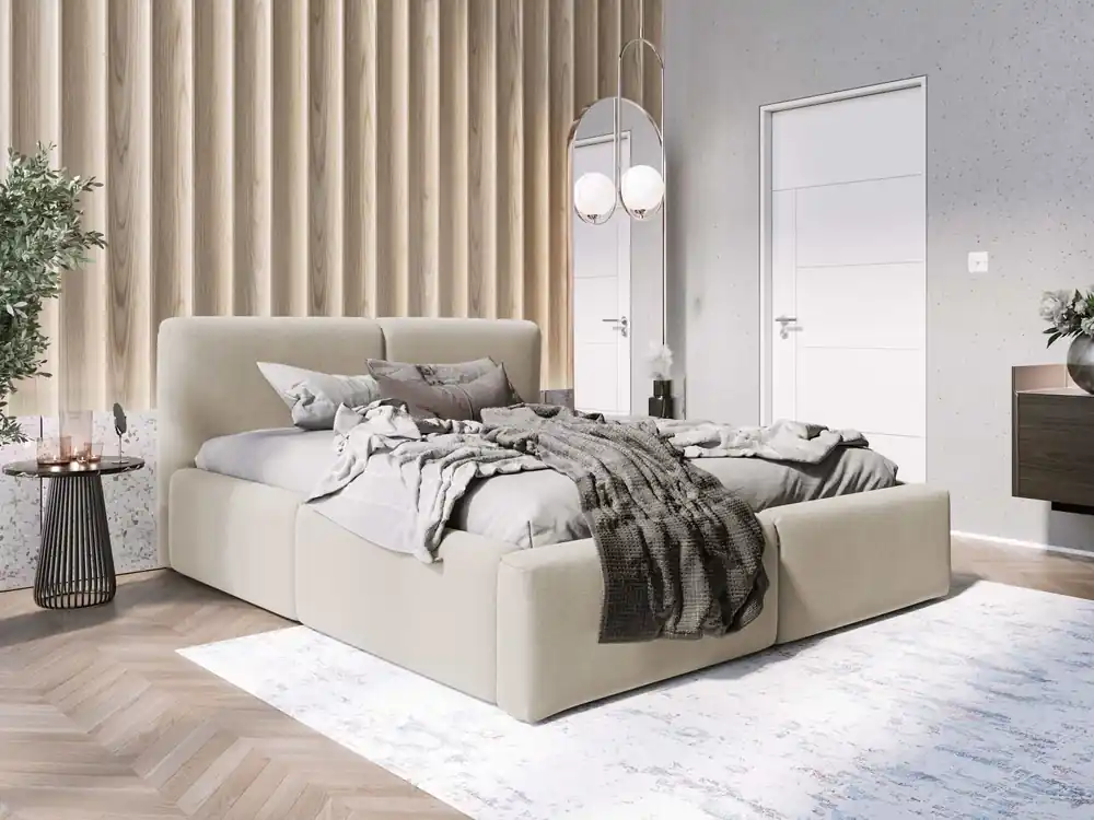 Postel MODEL 18 180x200 béžová - OTTAWA 8 Víkendová Akce