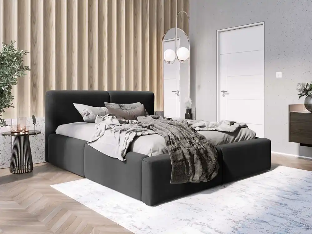Postel MODEL 18 180x200 černá - OTTAWA 12 Poslední Šance