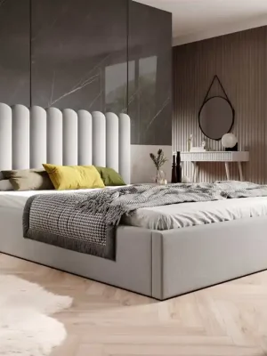 Postel MODEL 13 200x200 světlešedá - MAGIC VELVET 2240 Originální