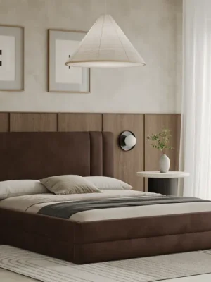 Časově Omezené Postel ALCAMO 160x200 hnědá s úložným prostorem