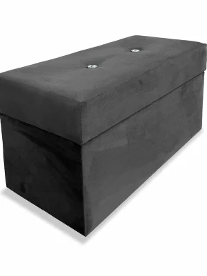 Taburet RUMI 60x28 s úložným prostorem - grafitový - ITAKA 14 Must-Have