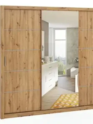 Posuvná šatní skříň BONNO 250 Rychlé Dodání