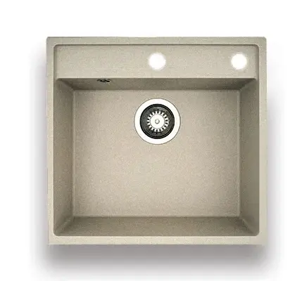 Pyragranitový dřez CAMEA 1B (53x50) beige Jen Po Omezenou Doba