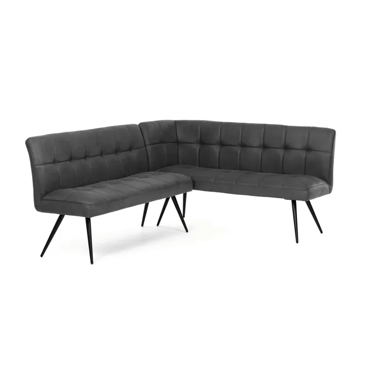 Akce Jídelní lavice, šedá, látka vintage, DCL-D1950 GREY3