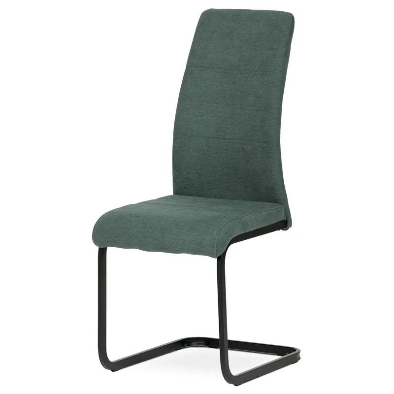 Ověřený Jídelní židle, zelená, látka, DCL-414 GRN2