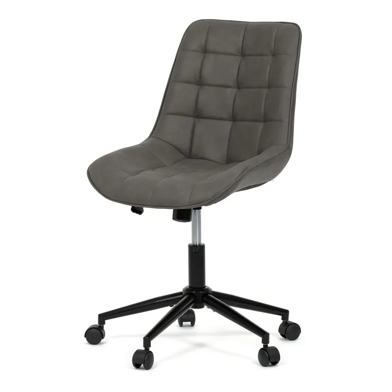 Pracovní židle, výškově nastavitelná, šedá látka, KA-V3120 GREY3 Nejlepší Volba