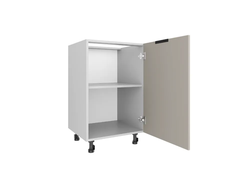KRAFTY, kuchyňská dolní skříňka 50 cm, korpus dub sonoma, dvířka grafit Nakupujte Hned