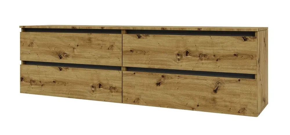 IDEA skříňka pod TV 1800, Oak Artisan / Grafite grey Top Prodej