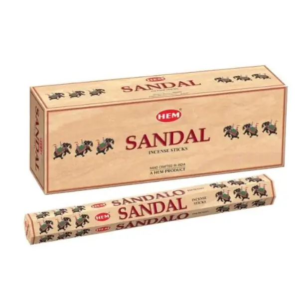 Odeslání Ihned Vonné tyčinky Hem Vzácný Santal, 20ks
