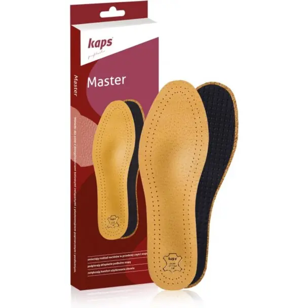 Oblíbený Ortopedické kožené vložky do bot Master 44