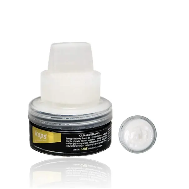 Prémiový samoleštiací krém na obuv Cream Brillance 50 ml neutrální Omezená Nabídka