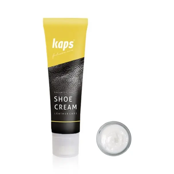 Krém na obuv s aplikátorem, výživa a ochrana kůže s včelím voskem - 75 ml Super Cena