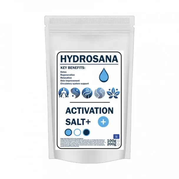 HydroSana Aktivační sůl - aktivační sůl do detoxikační vaničky 100g Nejprodávanější