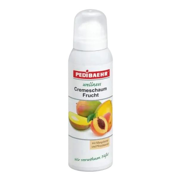Nejlepší Volba Krémová pěna mango - broskev, intenzivní výživa pokožky nohou, 125 ml