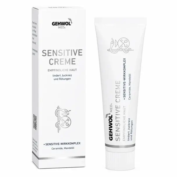 Oblíbený Gehwol Med Sensitive Creme - Speciální krém na podrážděnou pokožku nohou s ceramidy - 75 ml