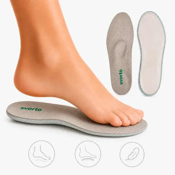 Ověřený Ortopedické vložky Premium s podporou klenby s tlumením PORON® - 42