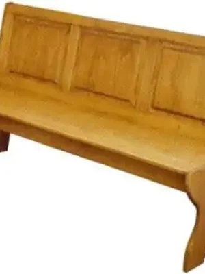 Dřevěná lavice plná velká 00529 Expresní Doručení