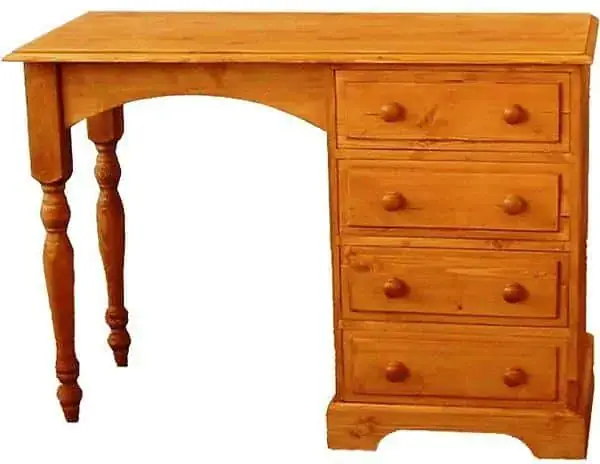 Aktuální Dřevěný psací stůl 00432