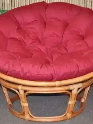 Ratanový papasan 110 cm - medový Vrácení Zdarma