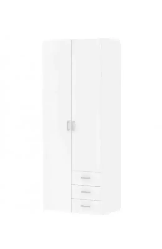 Skříň Sid 2d3s bílá Poslední Šance