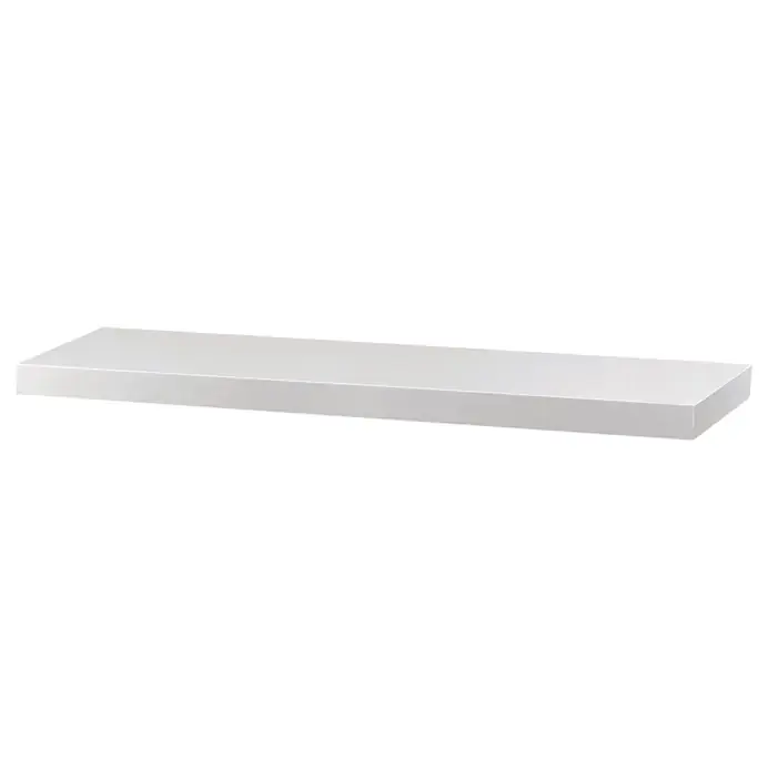 Polička 80cm P-005 WT - Bílá lesk Zlevněný