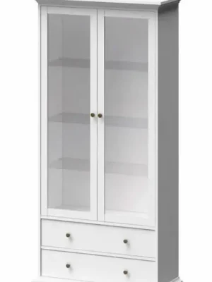 Vitrína Provence 829 bílá Vrácení Zdarma