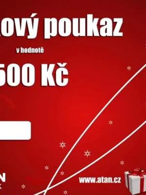 Vánoční dárkový poukaz v hodnotě 500 Kč Oblíbený