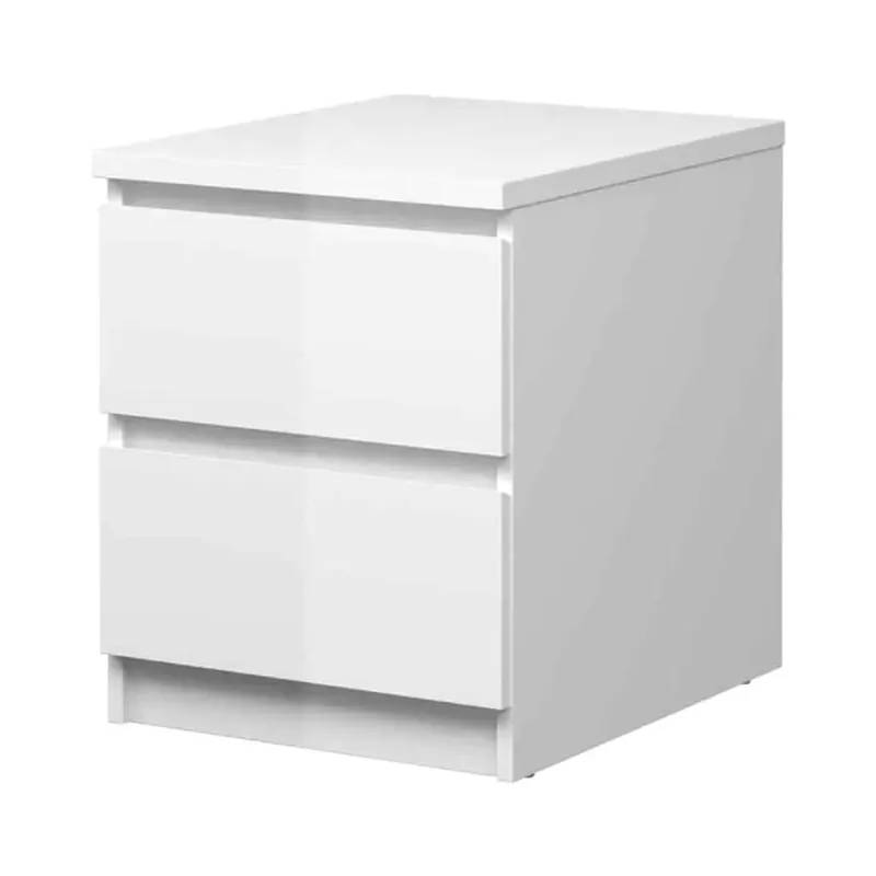 Sleva Noční stolek Simplicity 230 bílý lesk