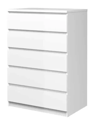 Komoda Simplicity 231 bílý lesk Speciální Cena