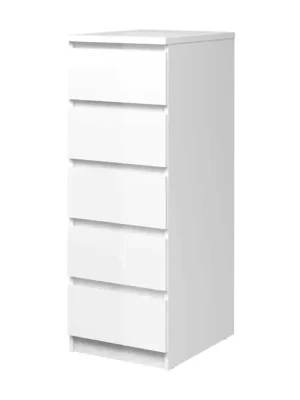 Komoda Simplicity 233 bílý lesk Nejlepší Cena