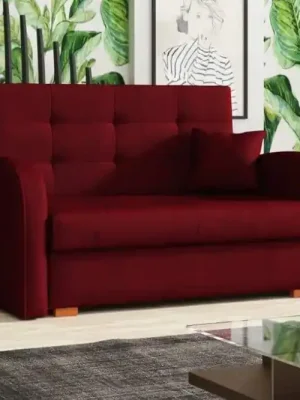 Must-Have Rozkládací křeslo Vivian Gold II bordo