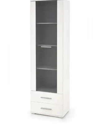Vitrína Lima W-1 - bílá Pouze Dnes