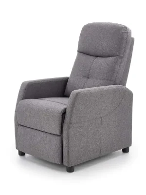 Přímo Od Výrobce Relaxační křeslo Felipe - tmavě šedé