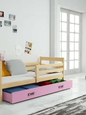 Postel Norbert 90x200 borovice/růžová Kup Teď