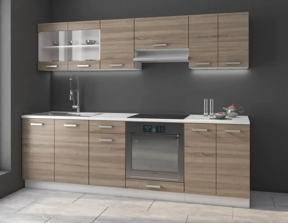Aktuální Kuchyňská linka Dalton 240 dub sonoma trufel