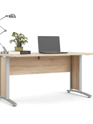 Značkový Psací stůl Office 402/437 dub sonoma/silver grey
