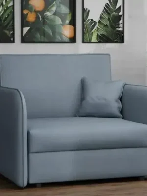 Rozkládací křeslo Vivian Loft I Mono 239 světle modrá Pouze Dnes