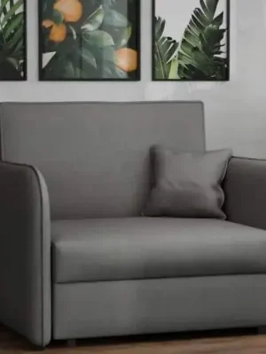 Rozkládací křeslo Vivian Loft I Mono 246 šedá Rychlé Dodání