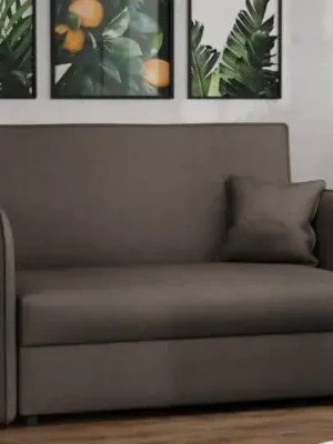 Rozkládací křeslo Vivian Loft II Mono 234 tmavě hnědá Cenová Bomba